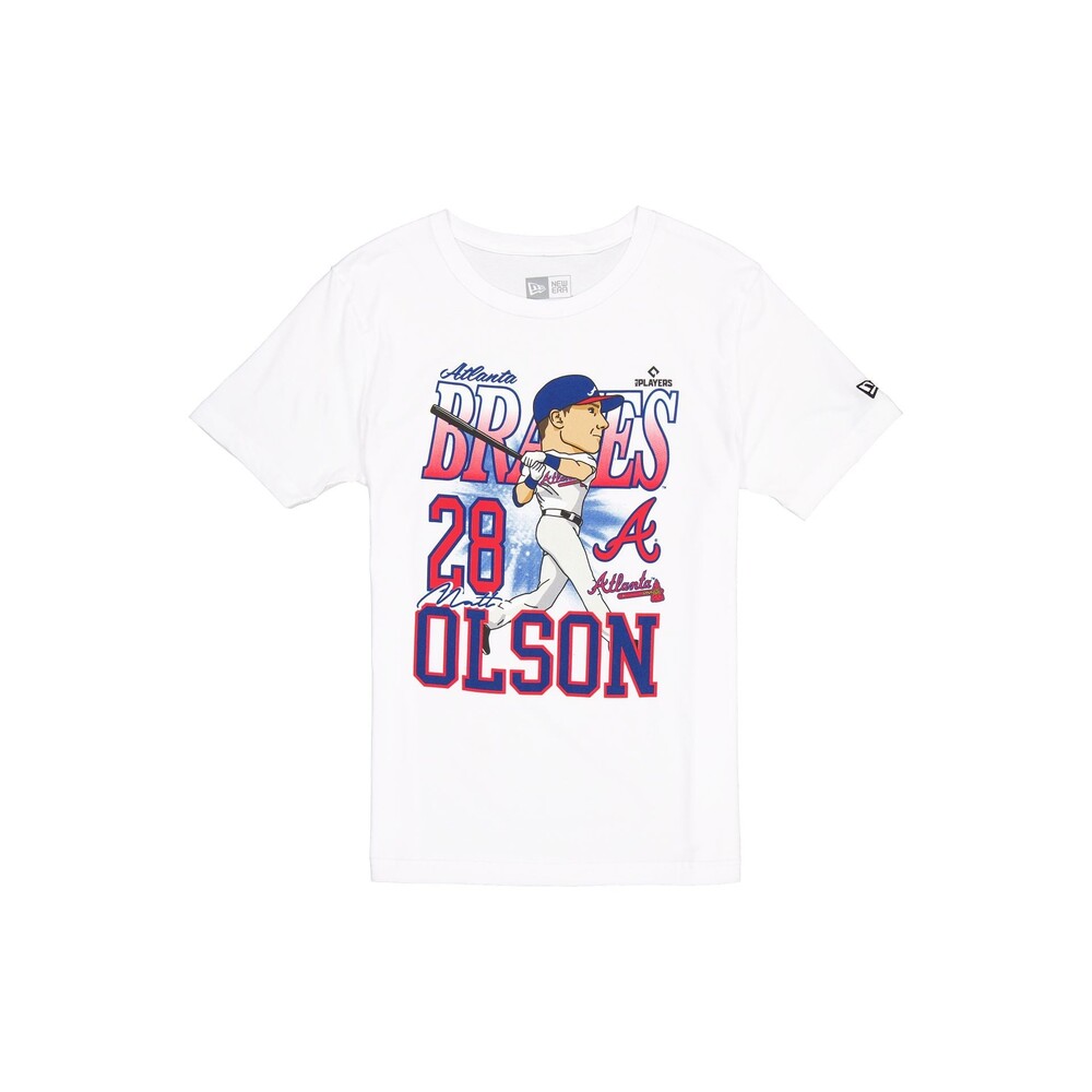 New Era Atlanta Braves Matt Olsen Caricature T-Shirt - Size M
